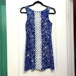 Lilly Pulitzer For Target Upstream Fish Print Shift Dress